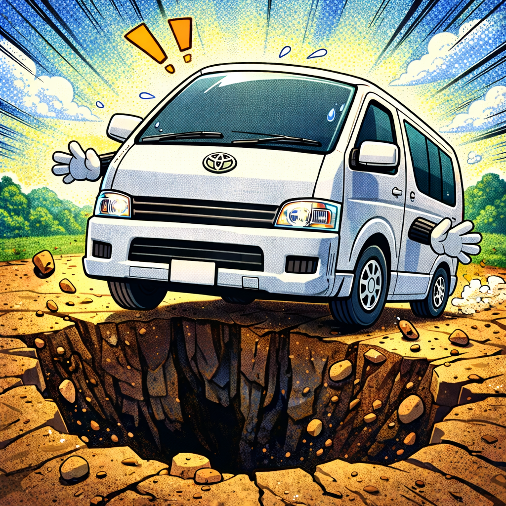 ハイエースの落とし穴。アイキャッチ画像